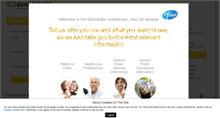 Desktop Screenshot of genotropin.co.uk